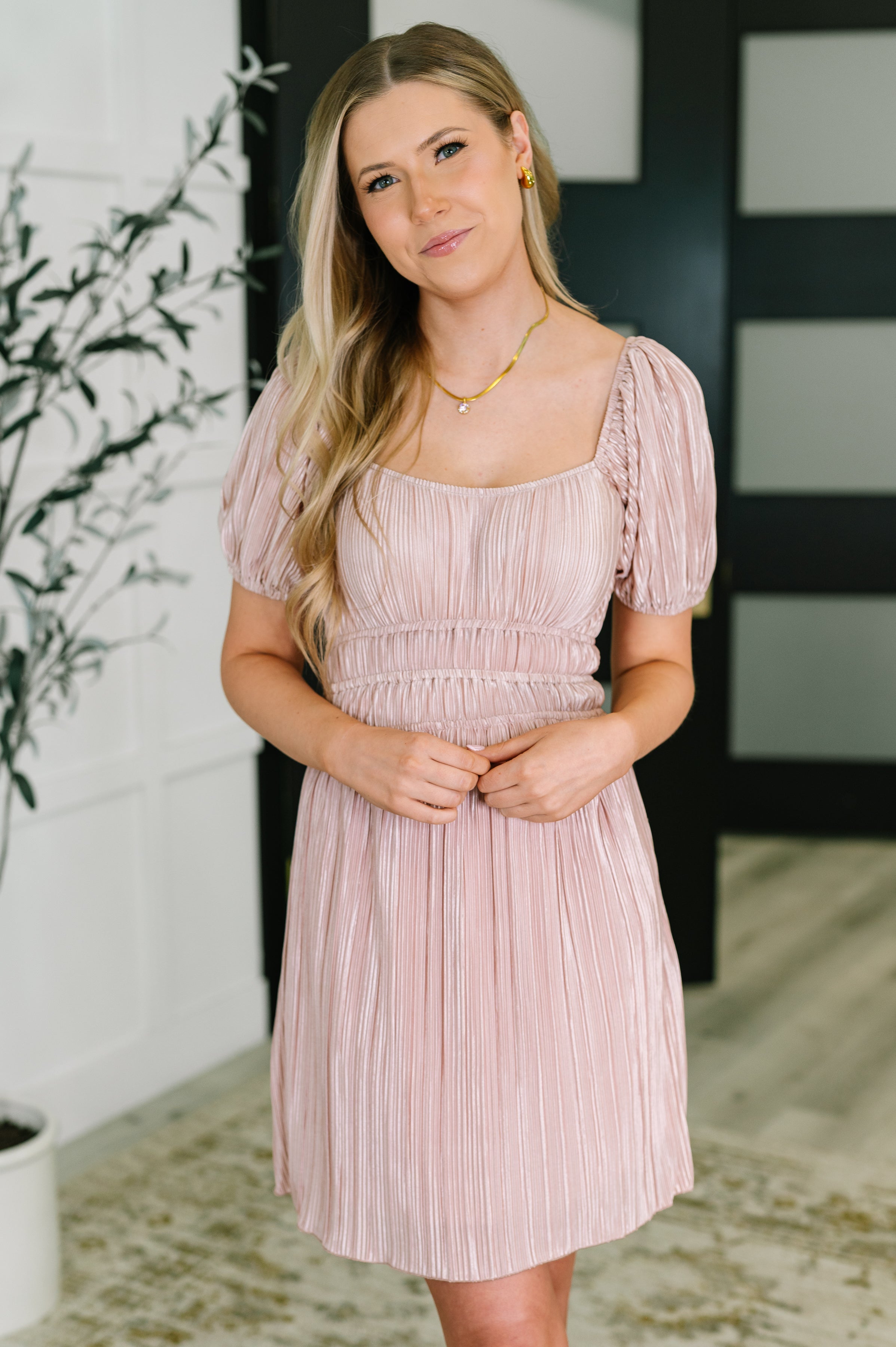 It's For the Aesthetic Balloon Sleeve Dress-Dresses-Ave Shops-[option4]-[option5]-[option6]-[option7]-[option8]-Shop-Boutique-Clothing-for-Women-Online