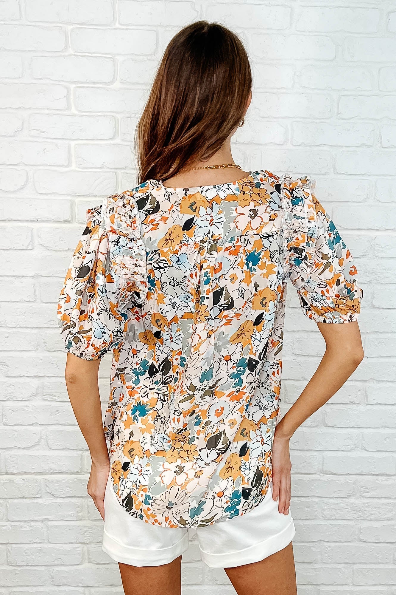 It's Intuitive Floral Blouse-Blouses-Ave Shops-[option4]-[option5]-[option6]-[option7]-[option8]-Shop-Boutique-Clothing-for-Women-Online