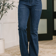 Jada High Waist Flare with Patch Pockets-Womens-Ave Shops-[option4]-[option5]-[option6]-[option7]-[option8]-Shop-Boutique-Clothing-for-Women-Online