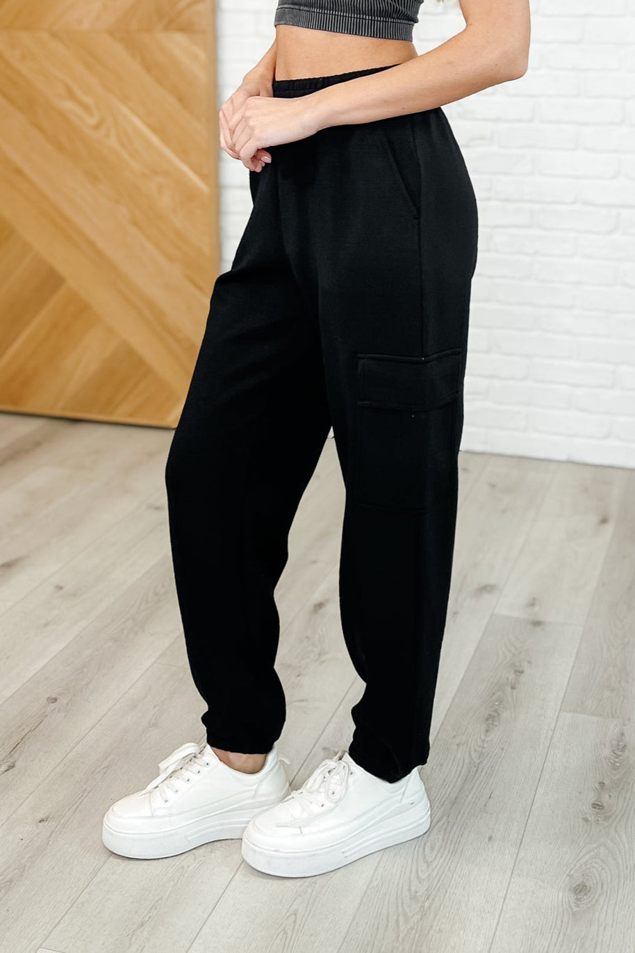 Jog and Snog Joggers in Black-Womens-Ave Shops-[option4]-[option5]-[option6]-[option7]-[option8]-Shop-Boutique-Clothing-for-Women-Online