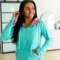 Shirley & Stone Audre Half Zip Hoodie in Six Colors-Preorder-Ave Shops-[option4]-[option5]-[option6]-[option7]-[option8]-Shop-Boutique-Clothing-for-Women-Online