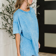 Zenana Just My Type Mineral Wash Relaxed Top in Deep Sky-Womens-Ave Shops-[option4]-[option5]-[option6]-[option7]-[option8]-Shop-Boutique-Clothing-for-Women-Online
