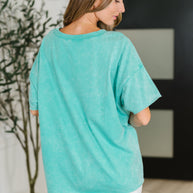 Zenana Just My Type Mineral Wash Relaxed Top in Turquoise-Womens-Ave Shops-[option4]-[option5]-[option6]-[option7]-[option8]-Shop-Boutique-Clothing-for-Women-Online
