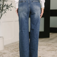 Karla High Waist Column Straight Button-Fly & Back Welt Pkts-Womens-Ave Shops-[option4]-[option5]-[option6]-[option7]-[option8]-Shop-Boutique-Clothing-for-Women-Online