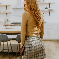 Late To Class Plaid Mini Skort-Bottoms-Ave Shops-[option4]-[option5]-[option6]-[option7]-[option8]-Shop-Boutique-Clothing-for-Women-Online