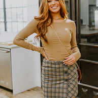 Hold Me Tight Ribbed Long Sleeve Top In Tan-Tops-Ave Shops-[option4]-[option5]-[option6]-[option7]-[option8]-Shop-Boutique-Clothing-for-Women-Online