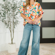 Lei Me Down V-Neck Top-Womens-Ave Shops-[option4]-[option5]-[option6]-[option7]-[option8]-Shop-Boutique-Clothing-for-Women-Online