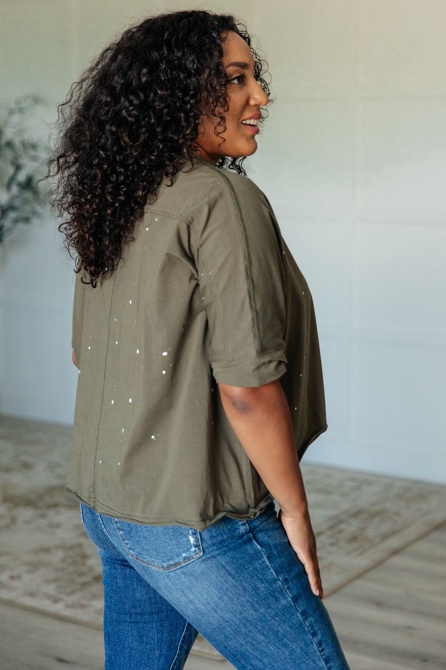 Less Than Stressed Asymmetrical Distressed Top-Tops-Ave Shops-[option4]-[option5]-[option6]-[option7]-[option8]-Shop-Boutique-Clothing-for-Women-Online