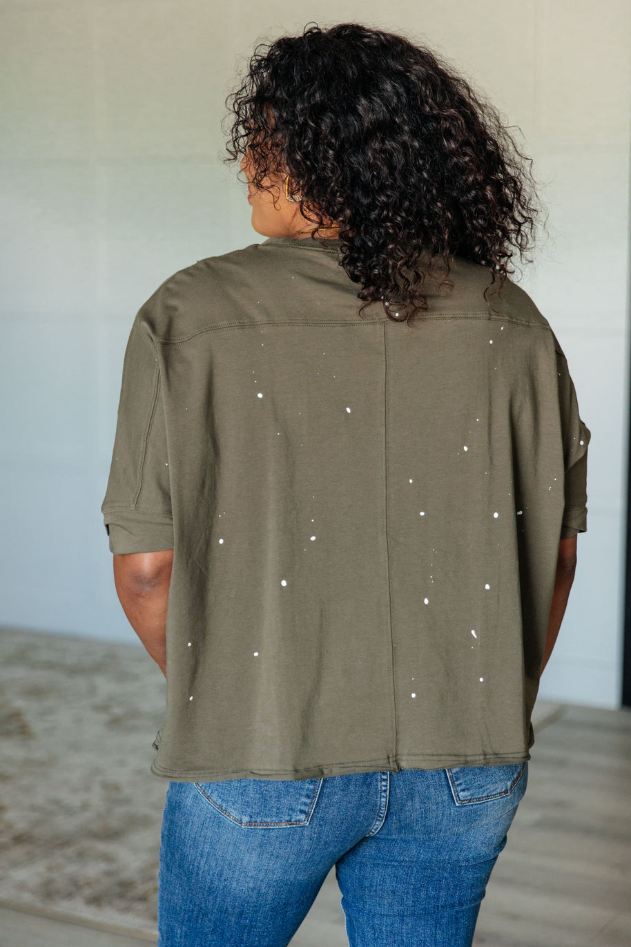 Less Than Stressed Asymmetrical Distressed Top-Tops-Ave Shops-[option4]-[option5]-[option6]-[option7]-[option8]-Shop-Boutique-Clothing-for-Women-Online