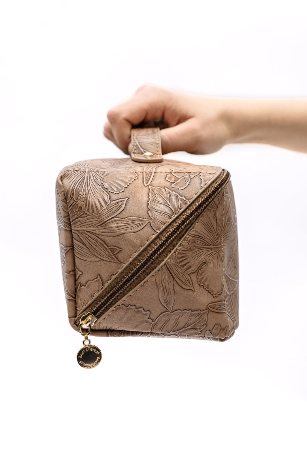 Life In Luxury Large Capacity Cosmetic Bag in Cream-Accessories-Ave Shops-[option4]-[option5]-[option6]-[option7]-[option8]-Shop-Boutique-Clothing-for-Women-Online