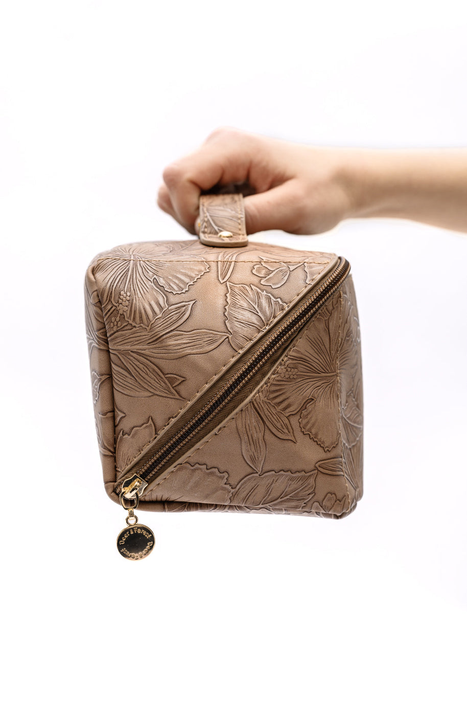 Life In Luxury Large Capacity Cosmetic Bag in Cream-Accessories-Ave Shops-[option4]-[option5]-[option6]-[option7]-[option8]-Shop-Boutique-Clothing-for-Women-Online