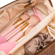 Life In Luxury Large Capacity Cosmetic Bag in Cream-Accessories-Ave Shops-[option4]-[option5]-[option6]-[option7]-[option8]-Shop-Boutique-Clothing-for-Women-Online