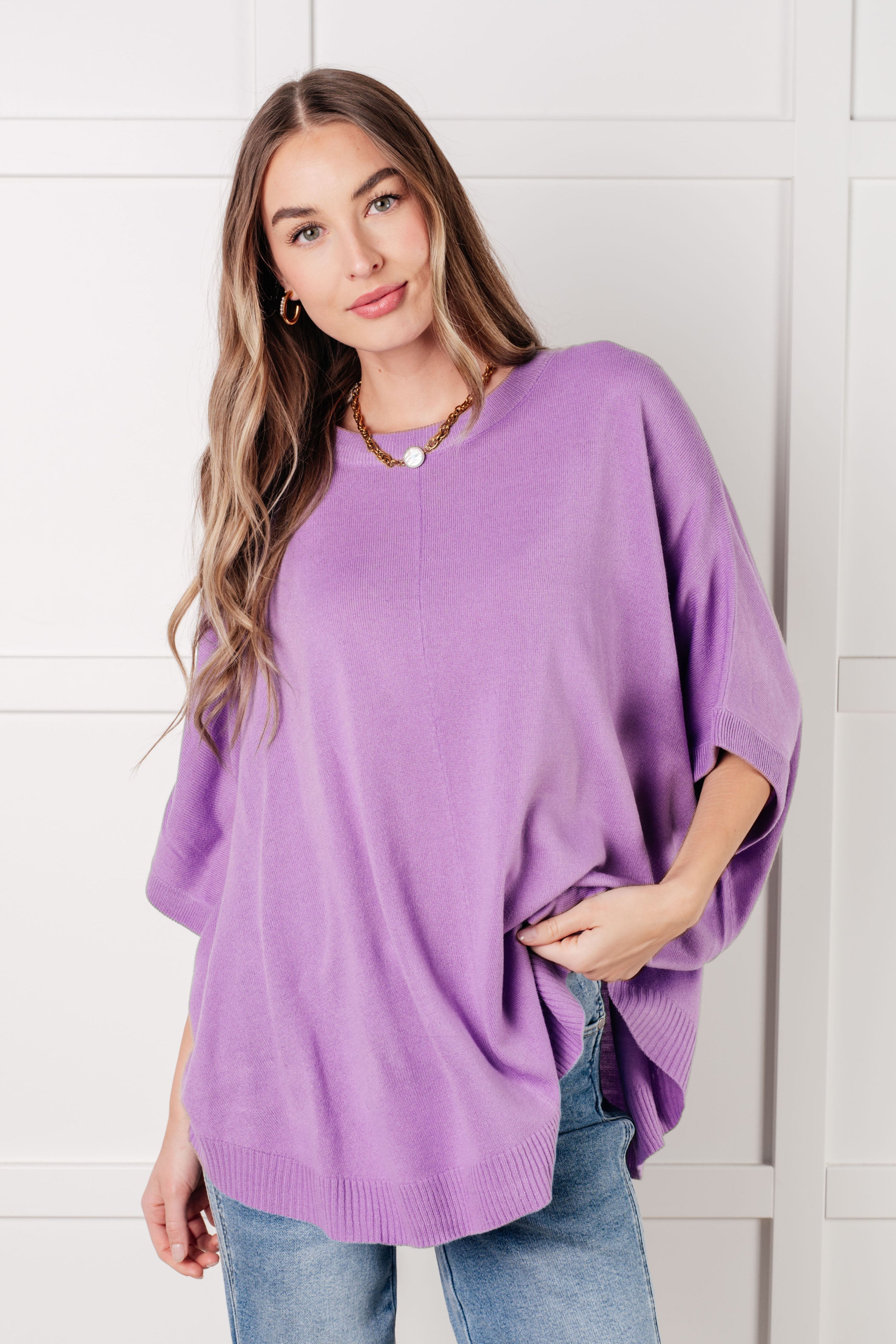 Lilac Whisper Dolman Sleeve Top-Tops-Ave Shops-[option4]-[option5]-[option6]-[option7]-[option8]-Shop-Boutique-Clothing-for-Women-Online
