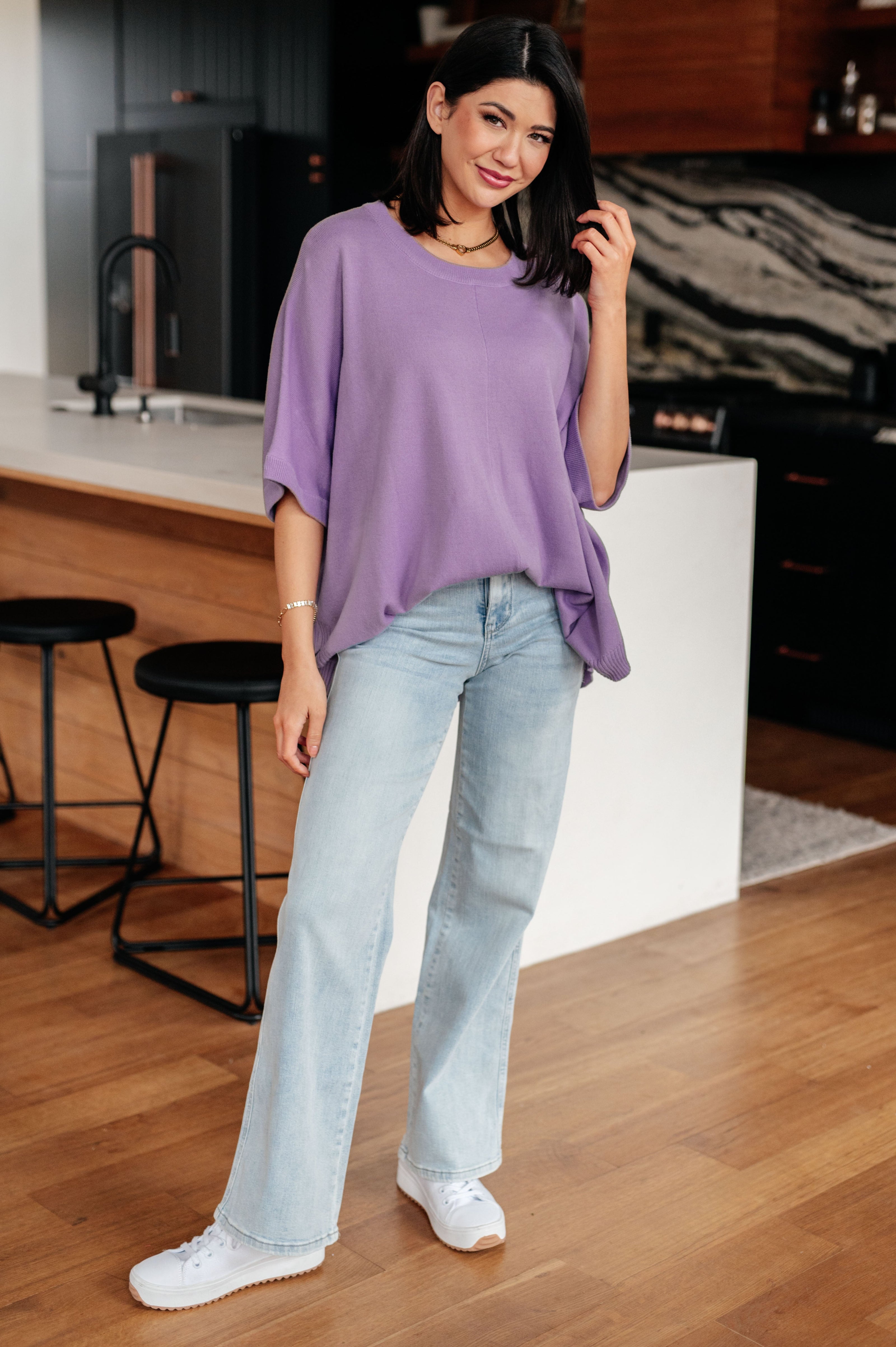 Lilac Whisper Dolman Sleeve Top-Tops-Ave Shops-[option4]-[option5]-[option6]-[option7]-[option8]-Shop-Boutique-Clothing-for-Women-Online