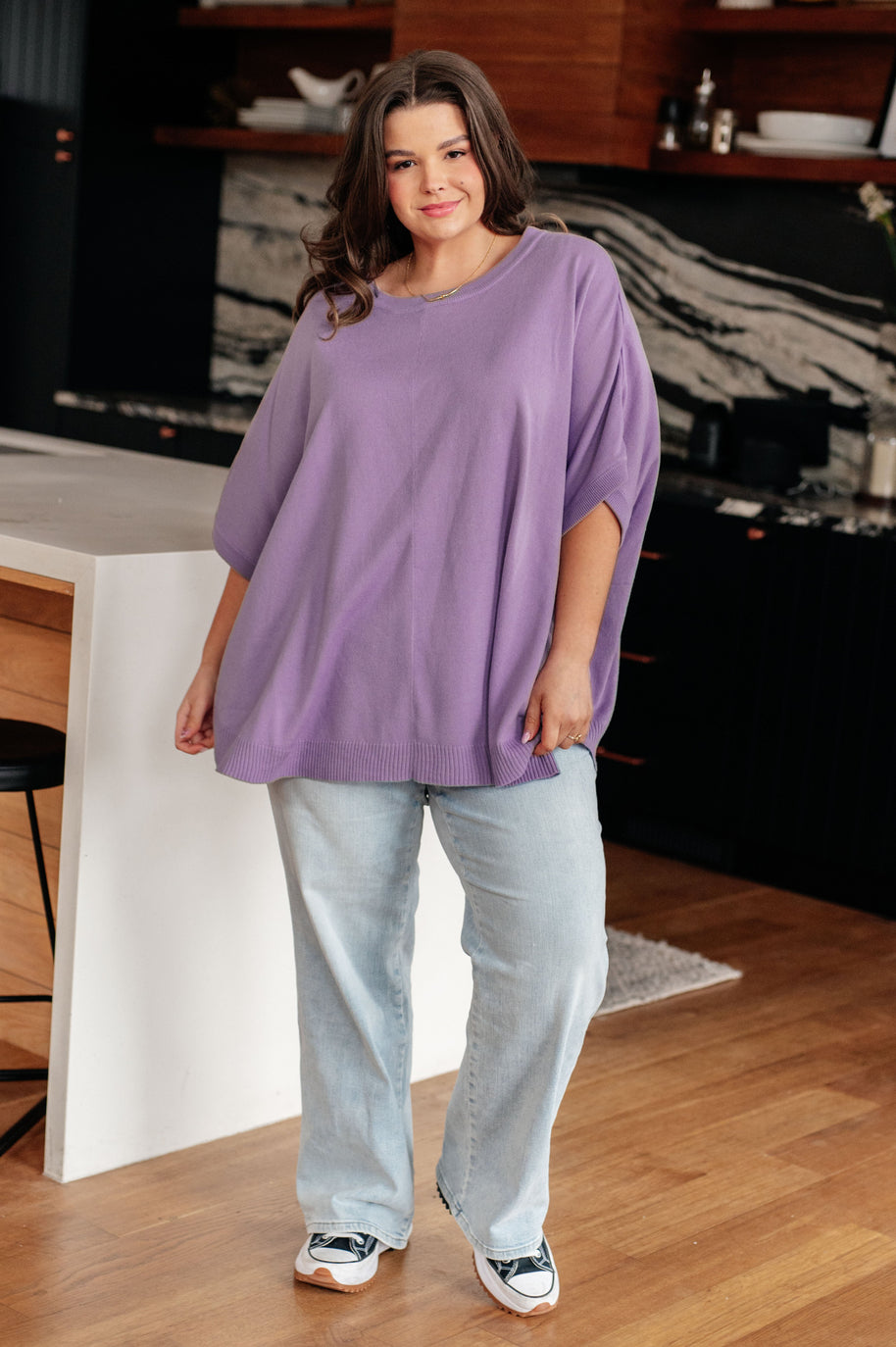 Lilac Whisper Dolman Sleeve Top-Tops-Ave Shops-[option4]-[option5]-[option6]-[option7]-[option8]-Shop-Boutique-Clothing-for-Women-Online