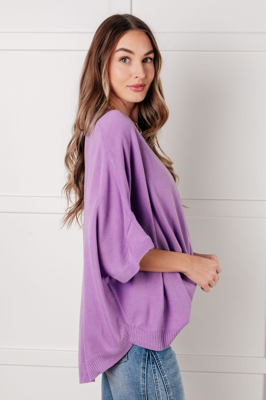 Lilac Whisper Dolman Sleeve Top-Tops-Ave Shops-[option4]-[option5]-[option6]-[option7]-[option8]-Shop-Boutique-Clothing-for-Women-Online