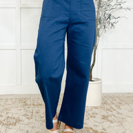 Little Strolls Straight Leg Trousers in Royal Blue-Womens-Ave Shops-[option4]-[option5]-[option6]-[option7]-[option8]-Shop-Boutique-Clothing-for-Women-Online
