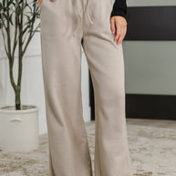 Lounge Line Wide Leg Sweats in Ash Mocha-Womens-Ave Shops-[option4]-[option5]-[option6]-[option7]-[option8]-Shop-Boutique-Clothing-for-Women-Online