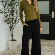 Lounge Line Wide Leg Sweats in Black-Womens-Ave Shops-[option4]-[option5]-[option6]-[option7]-[option8]-Shop-Boutique-Clothing-for-Women-Online