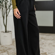 Lounge Line Wide Leg Sweats in Black-Womens-Ave Shops-[option4]-[option5]-[option6]-[option7]-[option8]-Shop-Boutique-Clothing-for-Women-Online
