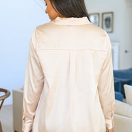 Loved For Years Satin Button Up In Beige-Womens-Ave Shops-[option4]-[option5]-[option6]-[option7]-[option8]-Shop-Boutique-Clothing-for-Women-Online