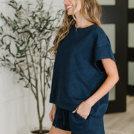 Love on the Loose Quilted Top in Navy-Womens-Ave Shops-[option4]-[option5]-[option6]-[option7]-[option8]-Shop-Boutique-Clothing-for-Women-Online