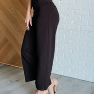 Magic Wide Leg Crop Pants in Chocolate-Bottoms-Ave Shops-[option4]-[option5]-[option6]-[option7]-[option8]-Shop-Boutique-Clothing-for-Women-Online