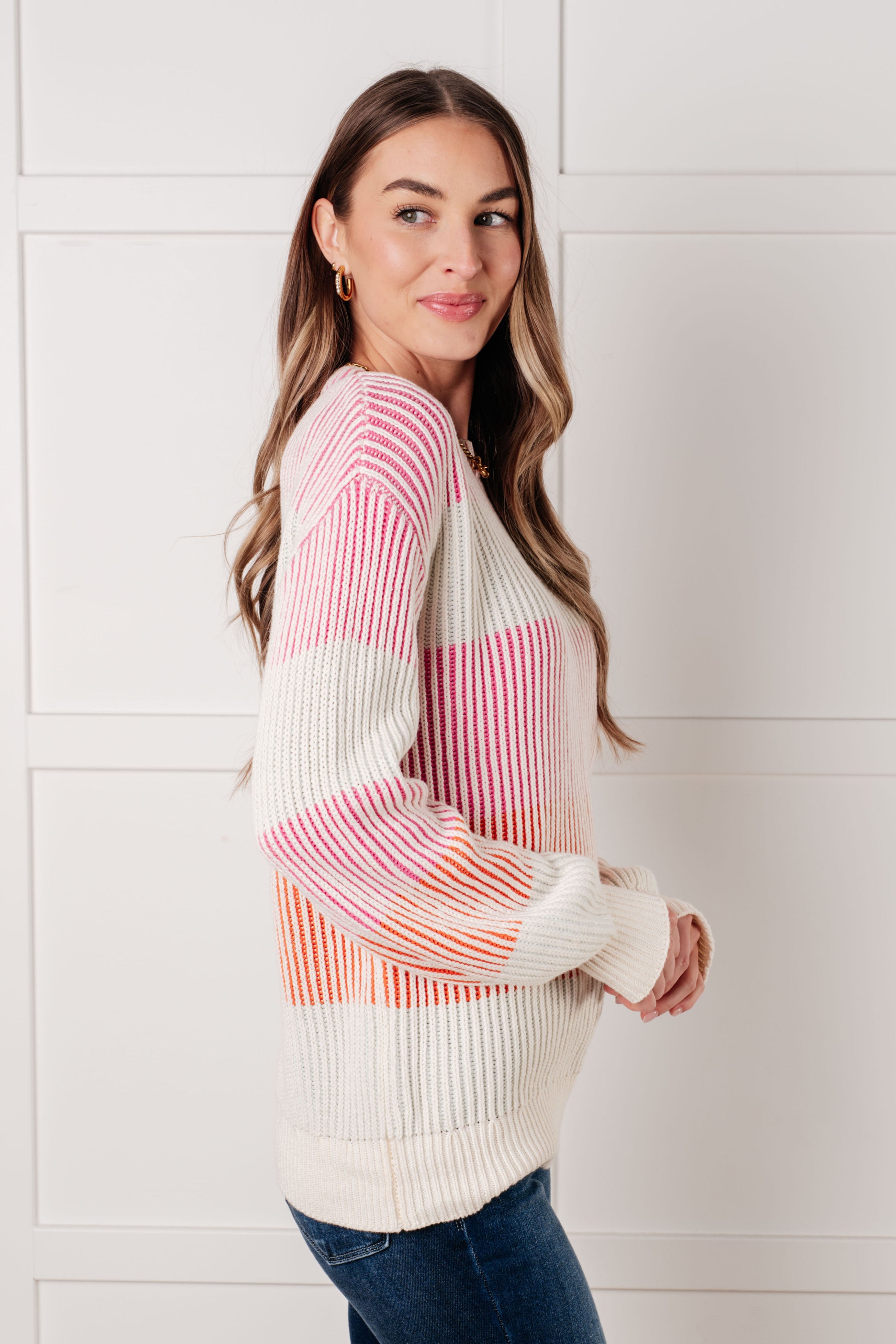 Matchmaker Striped Ribbed Top-Tops-Ave Shops-[option4]-[option5]-[option6]-[option7]-[option8]-Shop-Boutique-Clothing-for-Women-Online