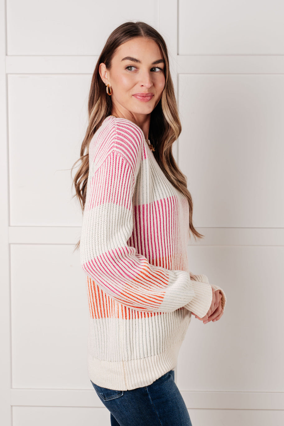 Matchmaker Striped Ribbed Top-Tops-Ave Shops-[option4]-[option5]-[option6]-[option7]-[option8]-Shop-Boutique-Clothing-for-Women-Online