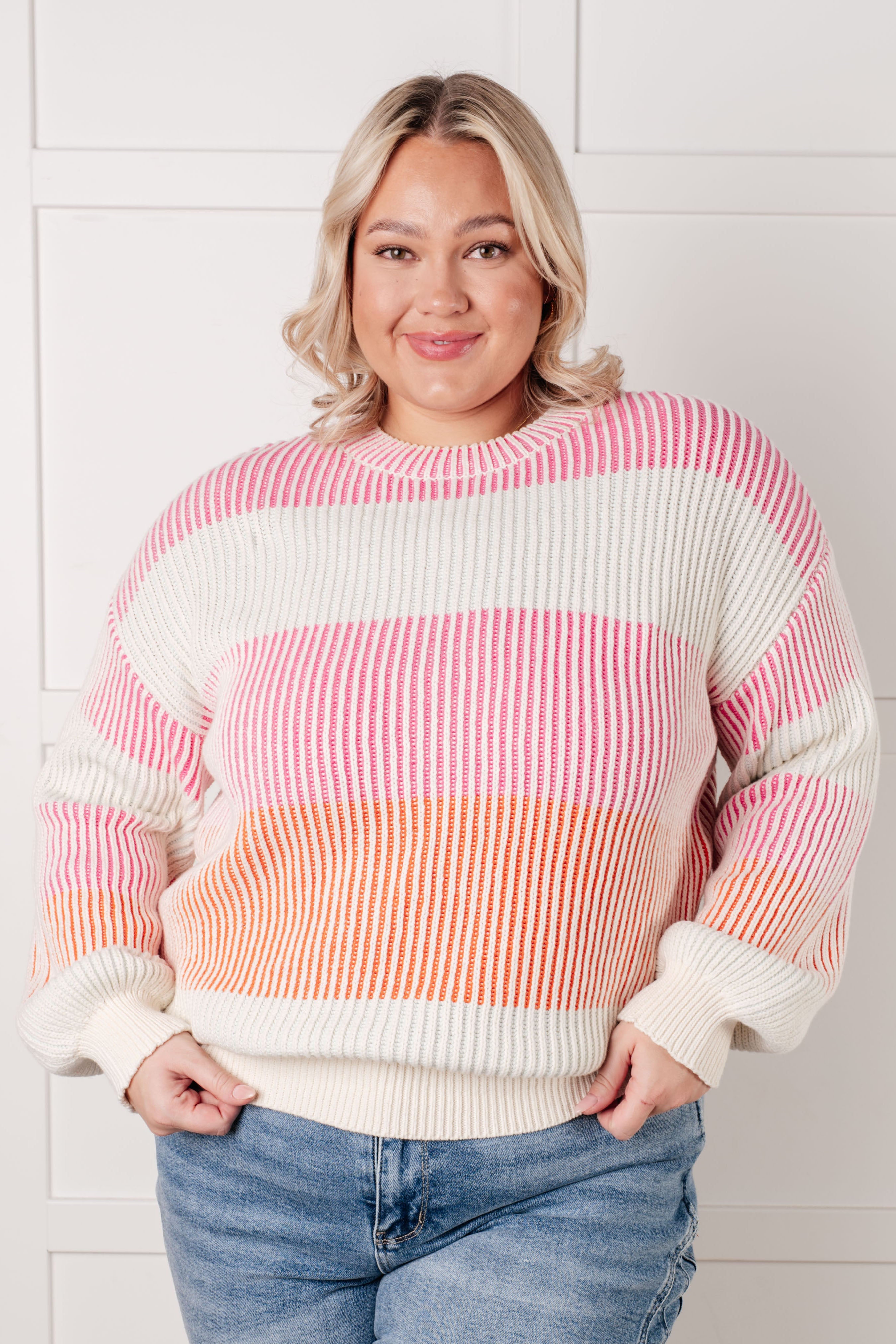 Matchmaker Striped Ribbed Top-Tops-Ave Shops-[option4]-[option5]-[option6]-[option7]-[option8]-Shop-Boutique-Clothing-for-Women-Online