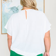 Mild Moments Pleat Detail Top-Tops-Ave Shops-[option4]-[option5]-[option6]-[option7]-[option8]-Shop-Boutique-Clothing-for-Women-Online