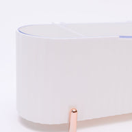 Mini Beauty Organizer in White-Accessories-Ave Shops-[option4]-[option5]-[option6]-[option7]-[option8]-Shop-Boutique-Clothing-for-Women-Online