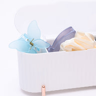 Mini Beauty Organizer in White-Accessories-Ave Shops-[option4]-[option5]-[option6]-[option7]-[option8]-Shop-Boutique-Clothing-for-Women-Online