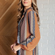 Moderately Mod Polka Dot Button Up Top-Tops-Ave Shops-[option4]-[option5]-[option6]-[option7]-[option8]-Shop-Boutique-Clothing-for-Women-Online