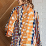 Moderately Mod Polka Dot Button Up Top-Tops-Ave Shops-[option4]-[option5]-[option6]-[option7]-[option8]-Shop-Boutique-Clothing-for-Women-Online