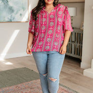 Moments Like This V-Neck Bell Sleeve Blouse-Tops-Ave Shops-[option4]-[option5]-[option6]-[option7]-[option8]-Shop-Boutique-Clothing-for-Women-Online