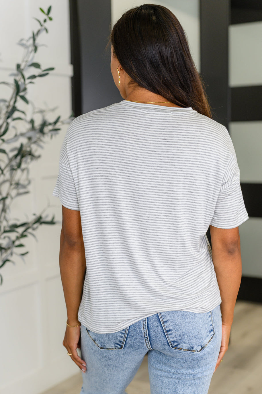 Mood Swingin' Casual Drop Shoulder Tee in Grey-Womens-Ave Shops-[option4]-[option5]-[option6]-[option7]-[option8]-Shop-Boutique-Clothing-for-Women-Online