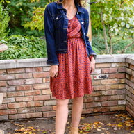 Most Genuine Spotted Dress In Rust-Womens-Ave Shops-[option4]-[option5]-[option6]-[option7]-[option8]-Shop-Boutique-Clothing-for-Women-Online