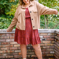 Most Genuine Spotted Dress In Rust-Womens-Ave Shops-[option4]-[option5]-[option6]-[option7]-[option8]-Shop-Boutique-Clothing-for-Women-Online