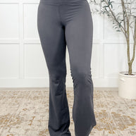 Rae Mode Motion Mastery Flared Yoga Pants in Titanium-Womens-Ave Shops-[option4]-[option5]-[option6]-[option7]-[option8]-Shop-Boutique-Clothing-for-Women-Online