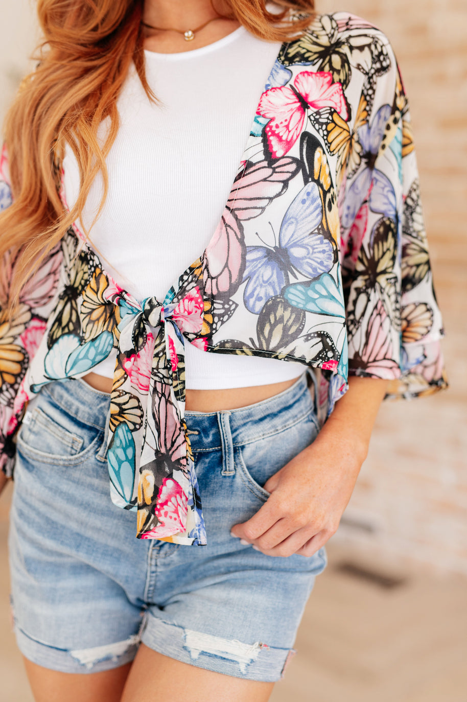 My Darling Valentina Front Tie Blouse-Layers-Ave Shops-[option4]-[option5]-[option6]-[option7]-[option8]-Shop-Boutique-Clothing-for-Women-Online