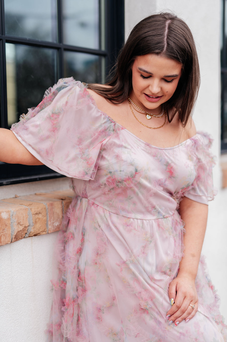 My Little Songbird Fluttersleeve Dress-Dresses-Ave Shops-[option4]-[option5]-[option6]-[option7]-[option8]-Shop-Boutique-Clothing-for-Women-Online