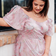 My Little Songbird Fluttersleeve Dress-Dresses-Ave Shops-[option4]-[option5]-[option6]-[option7]-[option8]-Shop-Boutique-Clothing-for-Women-Online