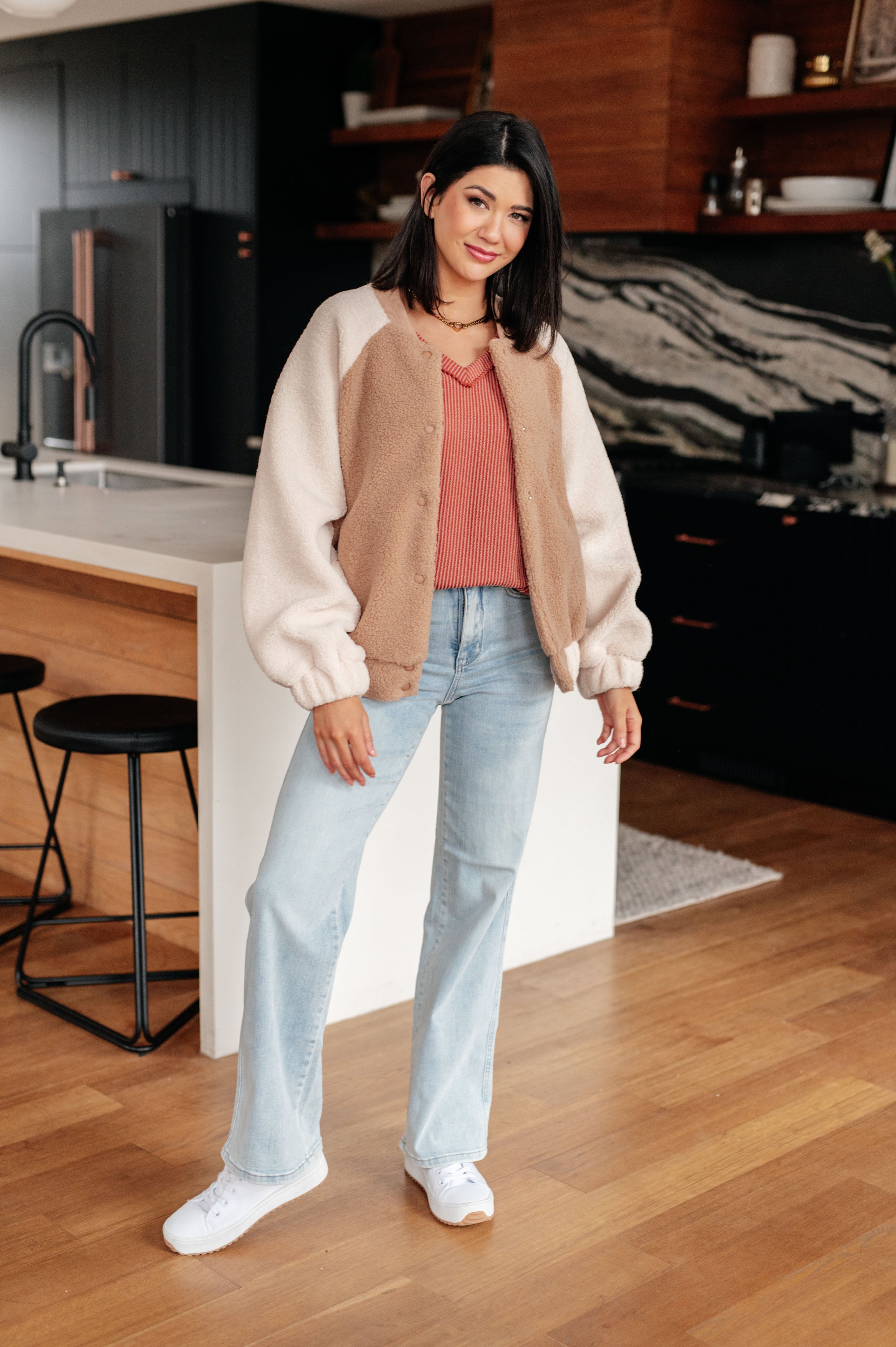 My Little Teddy Bomber Jacket-Layers-Ave Shops-[option4]-[option5]-[option6]-[option7]-[option8]-Shop-Boutique-Clothing-for-Women-Online
