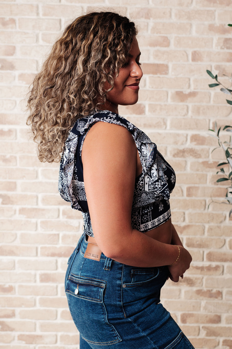 Naturally Like This Flutter Sleeve Top-Tops-Ave Shops-[option4]-[option5]-[option6]-[option7]-[option8]-Shop-Boutique-Clothing-for-Women-Online