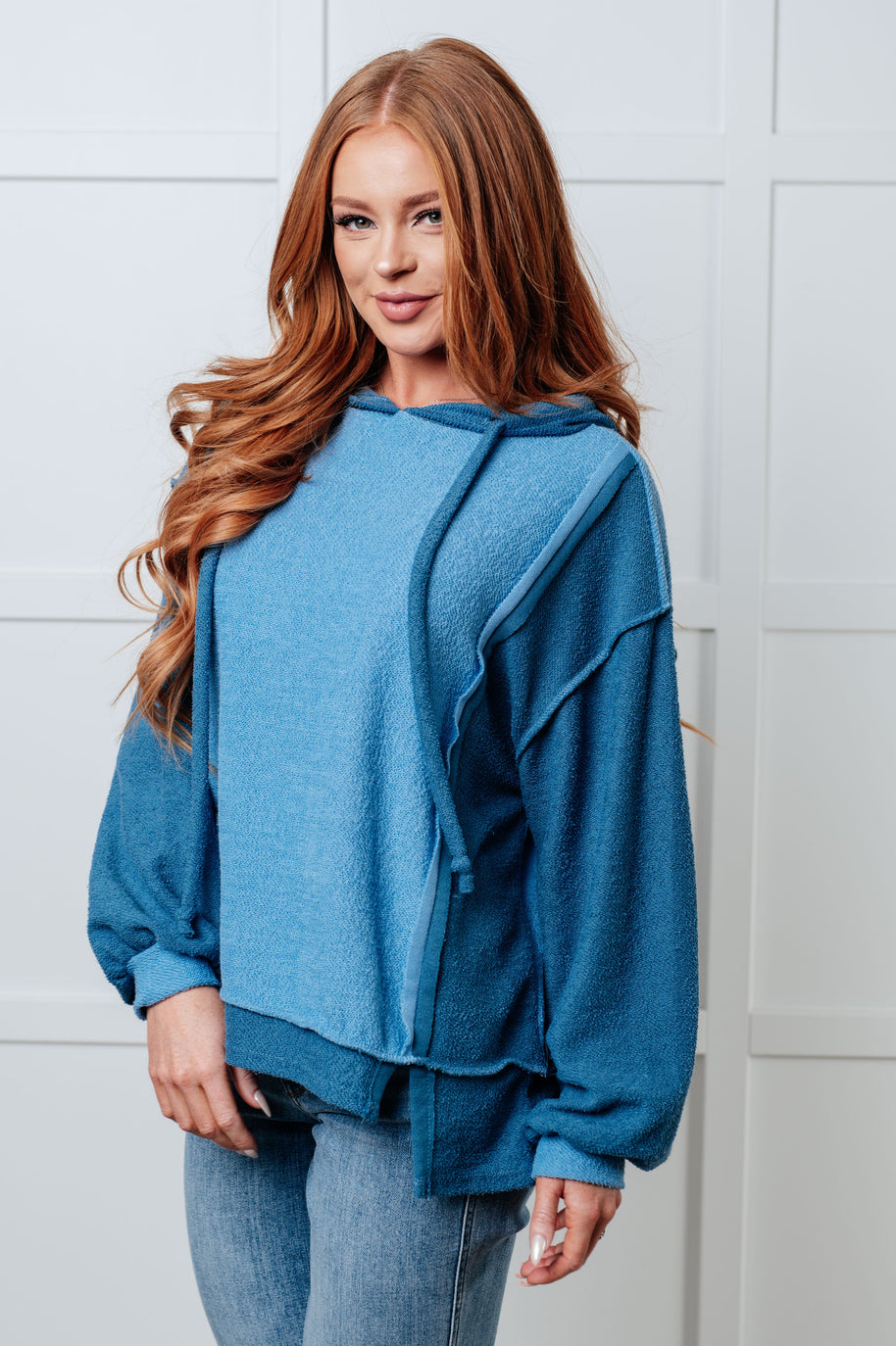 Needs Some Logic Color Block Hoodie-Tops-Ave Shops-[option4]-[option5]-[option6]-[option7]-[option8]-Shop-Boutique-Clothing-for-Women-Online