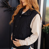 Neither Here Nor There Puffer Vest in Black-Layers-Ave Shops-[option4]-[option5]-[option6]-[option7]-[option8]-Shop-Boutique-Clothing-for-Women-Online
