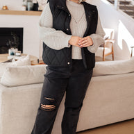 Neither Here Nor There Puffer Vest in Black-Layers-Ave Shops-[option4]-[option5]-[option6]-[option7]-[option8]-Shop-Boutique-Clothing-for-Women-Online