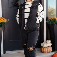 Neither Here Nor There Puffer Vest in Black-Layers-Ave Shops-[option4]-[option5]-[option6]-[option7]-[option8]-Shop-Boutique-Clothing-for-Women-Online