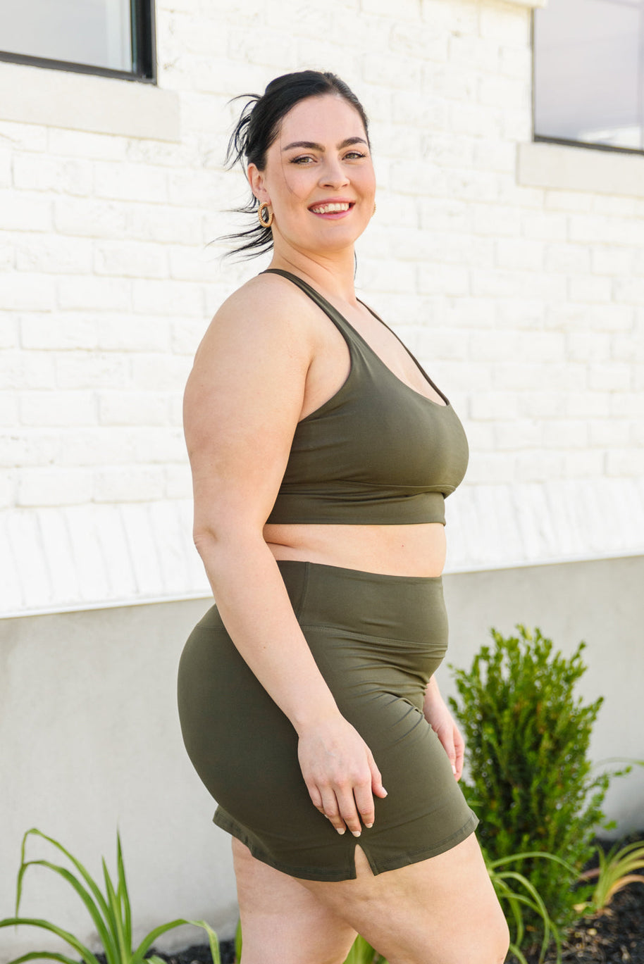 Next Move Sports Bra In Olive-Womens-Ave Shops-[option4]-[option5]-[option6]-[option7]-[option8]-Shop-Boutique-Clothing-for-Women-Online